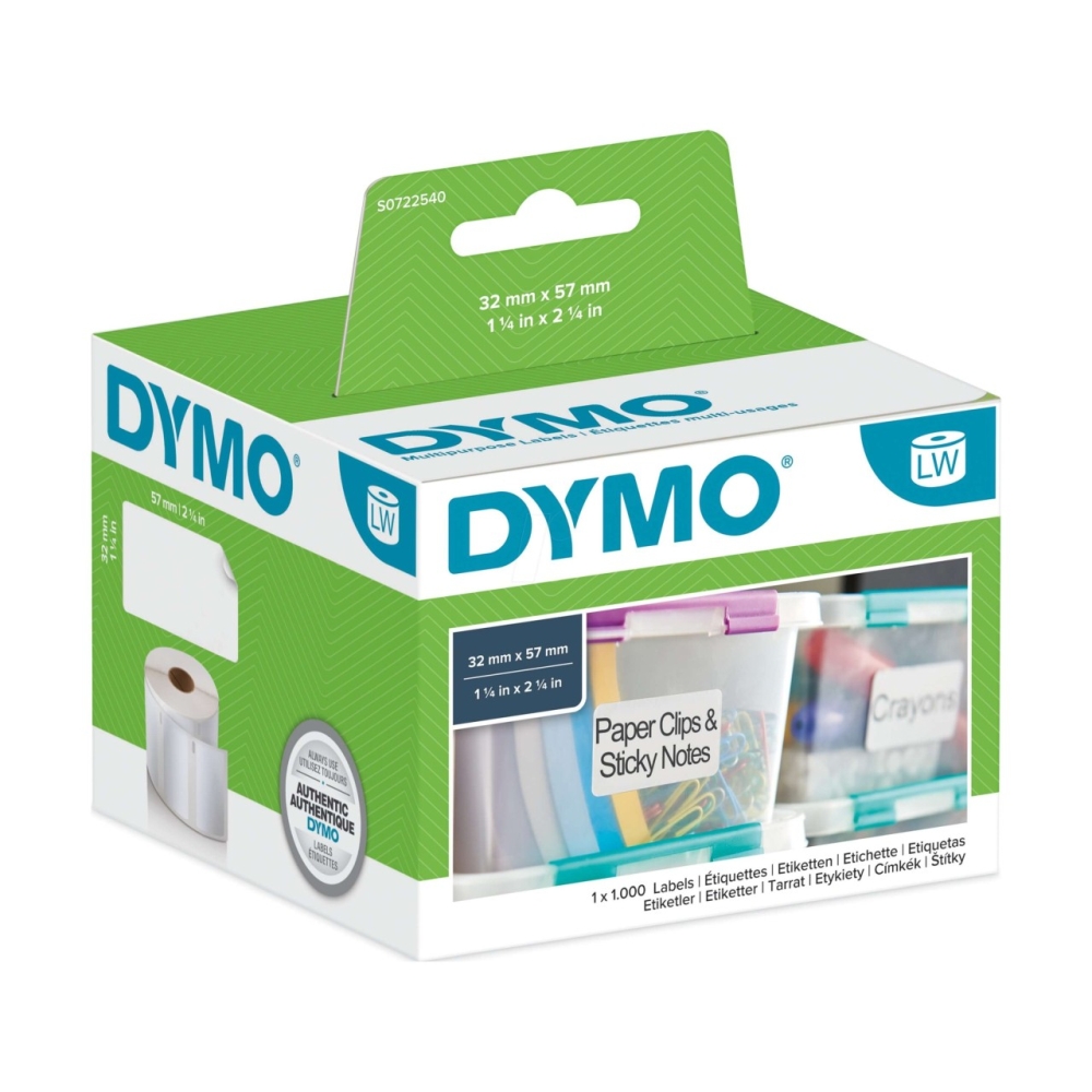 Original Dymo 11354 / S0722540 Etiketten