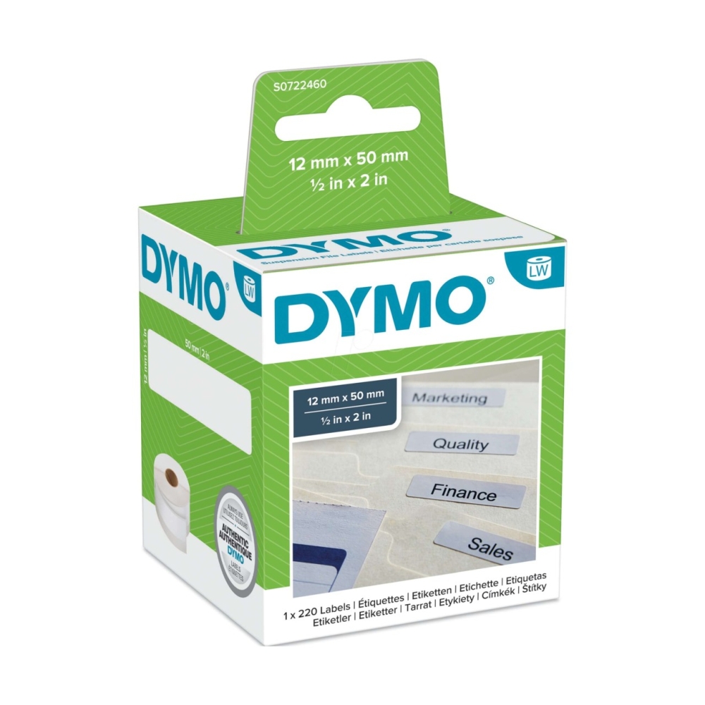 Original Dymo 99017 / S0722460 Etiketten