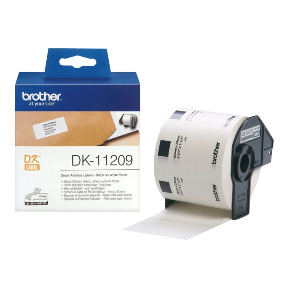 Original für Brother DK-11209 Etiketten Weiß