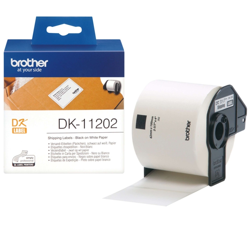 Original für Brother DK-11202 Etiketten Weiß