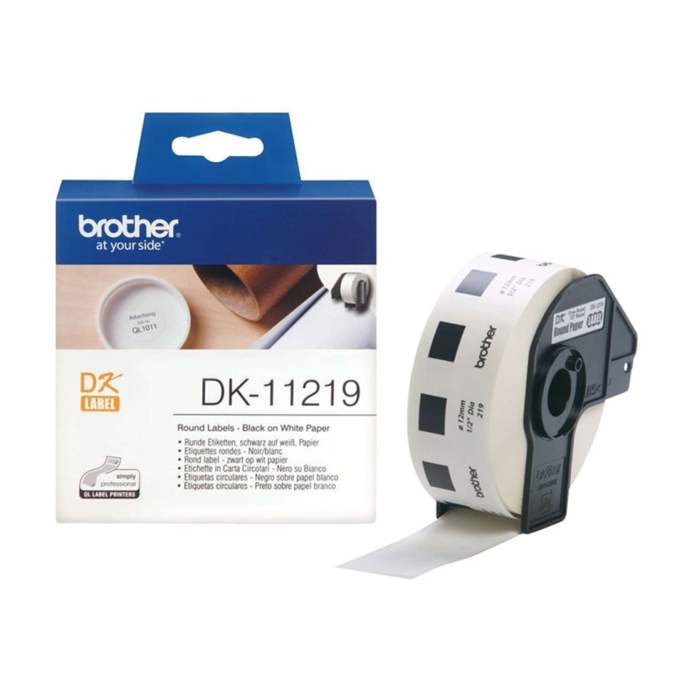 Original für Brother DK-11219 Etiketten Weiß
