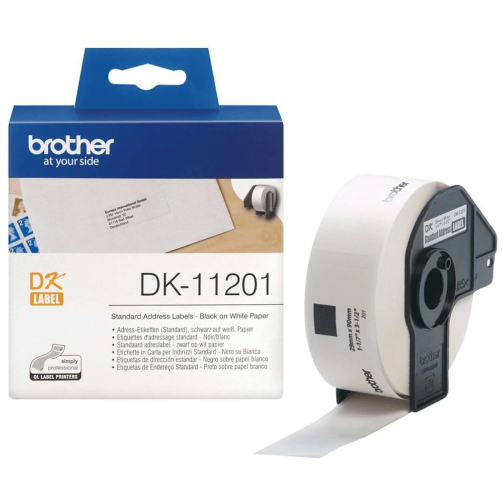 Original für Brother DK-11201 Etiketten Weiß