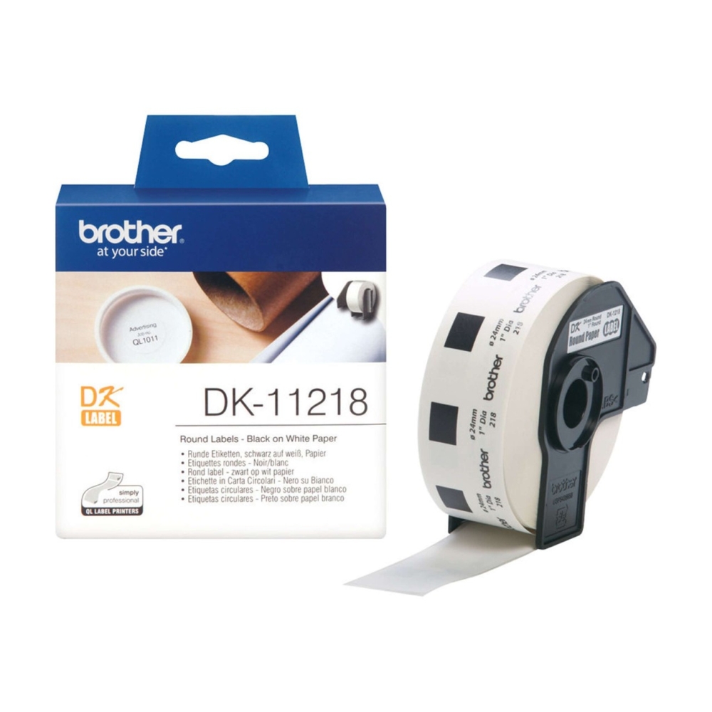 Original für Brother DK-11218 Etiketten Weiß