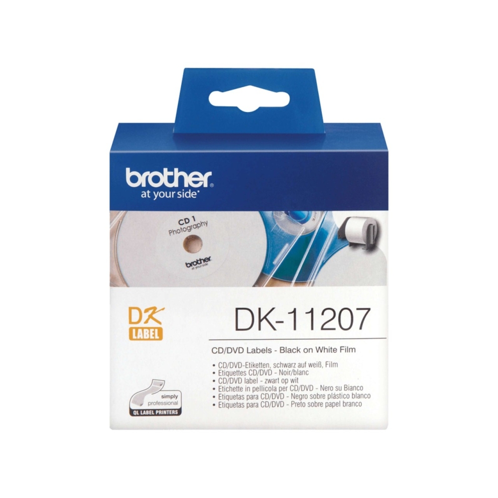 Original für Brother DK-11207 Etikett Weiß