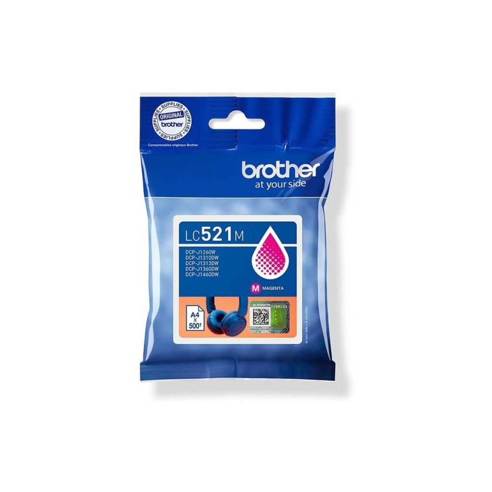 Original Brother LC-521M Druckerpatrone Magenta