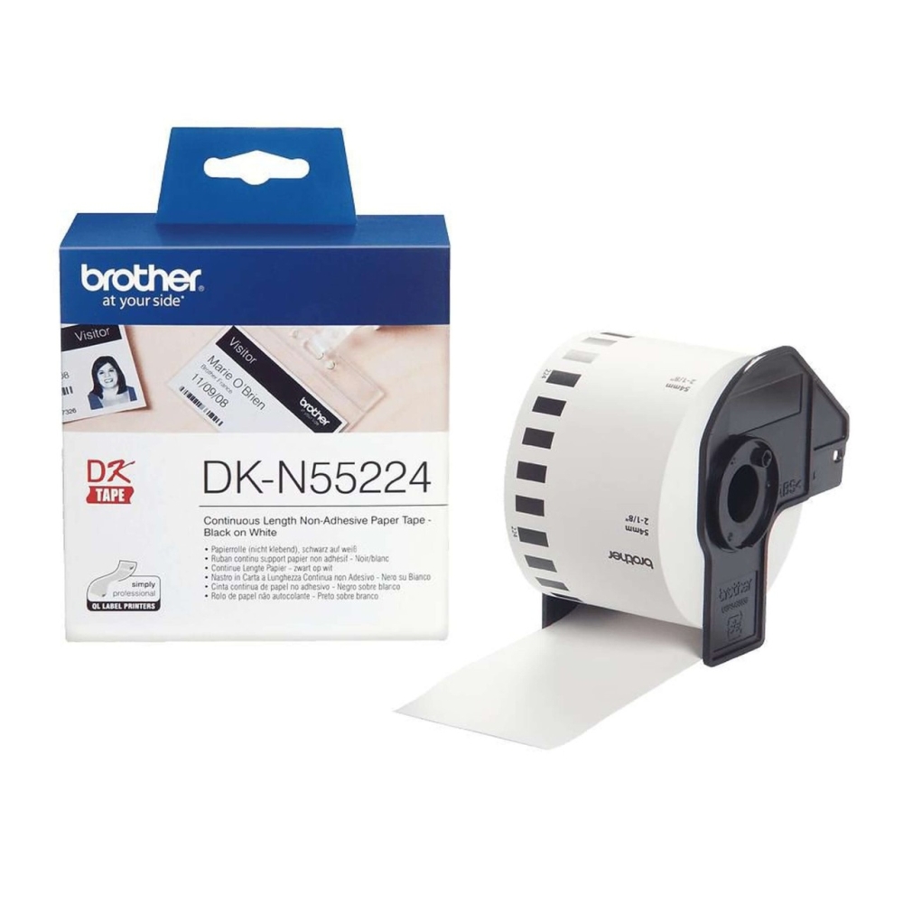 Original für Brother DK-N55224 Etikett Weiss